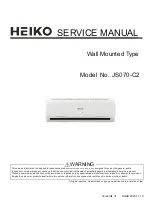 Heiko JS070-C2 Service Manual preview