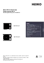 Preview for 35 page of Heiko M3T070-D1 Installation Manual