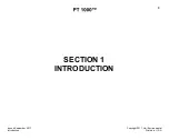 Предварительный просмотр 11 страницы HEIL PT 1000 Operation Manual