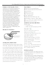 Heiman HM-620PHW-AC User Manual preview