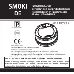 Preview for 34 page of Heiman SMOKI HM-626PHS User Manual