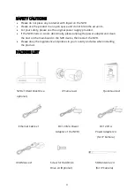 Предварительный просмотр 3 страницы HeimVision HM241 User Manual