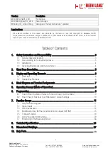 Preview for 2 page of Hein Lanz HL320 Operating Instructions Manual