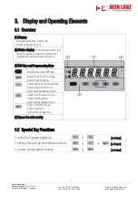 Preview for 6 page of Hein Lanz HL320 Operating Instructions Manual