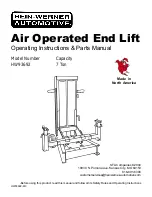 Preview for 1 page of HEIN-WERNER AUTOMOTIVE HW93692 Operating Instructions & Parts Manual