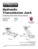 HEIN-WERNER AUTOMOTIVE HW93716 Operating Instructions & Parts Manual preview