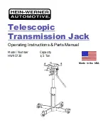 HEIN-WERNER AUTOMOTIVE HW93720 Operating Instructions & Parts Manual preview