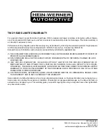 Предварительный просмотр 8 страницы HEIN-WERNER AUTOMOTIVE HW93737A Operating Instructions & Parts Manual