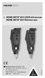 HEINE BETA 200 Manual preview