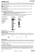 Preview for 4 page of HEINE BETA 4 NT Manual