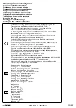 Предварительный просмотр 39 страницы HEINE D-008.73.103 Manual