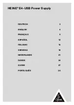 Preview for 2 page of HEINE E4-USB Manual