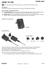 Preview for 21 page of HEINE E4-USB Manual