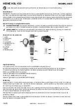 Preview for 16 page of HEINE HSL 150 Instructions Manual