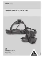 HEINE OMEGA 500 with DV1 Instruction Manual preview