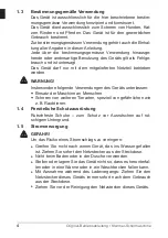 Preview for 4 page of Heiniger 709-000 CH Translation Of The Original Instructions