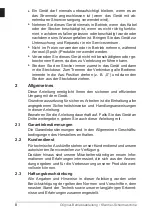 Preview for 8 page of Heiniger 709-000 CH Translation Of The Original Instructions