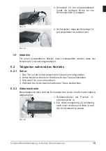 Preview for 15 page of Heiniger 709-000 CH Translation Of The Original Instructions