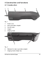 Предварительный просмотр 39 страницы Heiniger SaphirCord Instruction Manual