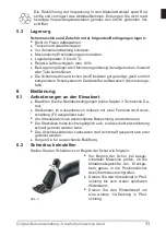 Предварительный просмотр 11 страницы Heiniger Xpert/C Translation Of The Original Instructions