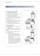 Preview for 6 page of Heinner ACC-BL600XMC Instruction Manual