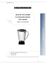 Preview for 17 page of Heinner ACC-BL600XMC Instruction Manual