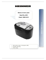 Heinner BreadPlus 6430 Instruction Manual предпросмотр