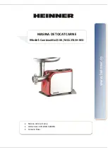 Heinner CombineMix 5500 Instruction Manual preview