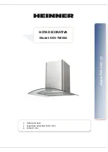 Heinner DCH-750SSG Instruction Manual предпросмотр