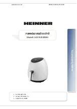 Предварительный просмотр 47 страницы Heinner HAF-B2000WH Manual