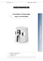 Preview for 30 page of Heinner HAF-DM1300WH Instruction Manual