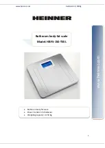 Предварительный просмотр 9 страницы Heinner HBFS-150-TSSL Instruction Manual