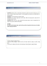 Preview for 6 page of Heinner HBL-1000BKS Instruction Manual