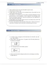 Предварительный просмотр 8 страницы Heinner HBS-150-PK Manual