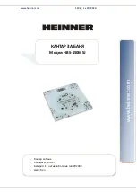 Предварительный просмотр 18 страницы Heinner HBS-150MSJ Instruction Manual