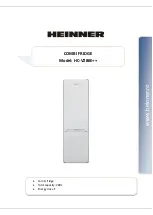 Предварительный просмотр 1 страницы Heinner HC-V286E++ Instruction Manual