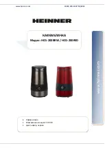 Предварительный просмотр 16 страницы Heinner HCG-200BRW Instruction Manual