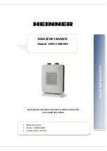 Heinner HCH-L1500WH Instruction Manual предпросмотр