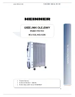 Предварительный просмотр 40 страницы Heinner HCU-S11 Manual