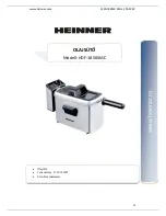 Preview for 29 page of Heinner HDF-1850XMC Manual