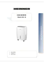 Heinner HDU-10 Instruction Manual предпросмотр