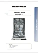 Heinner HDW-BI6006A++ Manual preview