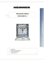 Heinner HDW-BI6082TA++ Manual preview