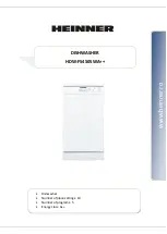 Preview for 1 page of Heinner HDW-FS4505WA++ Instruction Manual