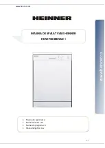 Предварительный просмотр 28 страницы Heinner HDW-FS6006WA++ Instruction Manual