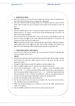 Preview for 20 page of Heinner HEM-B2016SA Manual