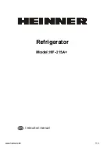 Preview for 18 page of Heinner HF-215A+ Instruction Manual