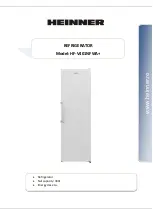 Heinner HF-V401NFWA+ User Manual preview