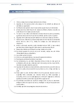 Предварительный просмотр 3 страницы Heinner HFH-22 Instruction Manual