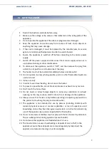 Предварительный просмотр 10 страницы Heinner HFH-22 Instruction Manual